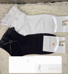 MAGNETIS pamut bokaz., fodros-rózsás, nero