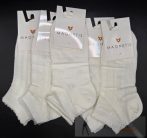 MAGNETIS mintás bokaz., 26/10 white 3 pár MAGNETIS mintás bokaz., 26/10 white 3 pár