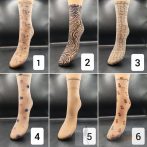   Mintás bokazokni több mintával, kérjük válasza ki a mintát megrendeléskor