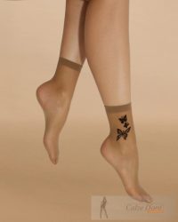 FLOAT mintás bokazokni, nero