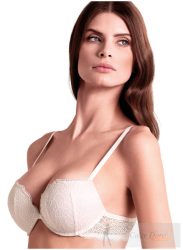 Melltartó, double pizzo, bianco, 65B, TG:1