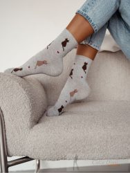 MILENA női zokni 160, cica, melange 37-41