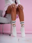 MILENA női zokni 165, cica, ecru 37-41