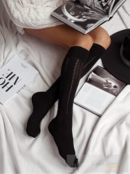 MILENA női térdz. 72, horgolt, nero 37-41 MILENA női térdz. 72, horgolt, nero 37-41