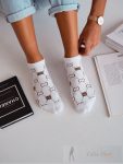 MILENA női bokaz. 99, maci, white, 37-41