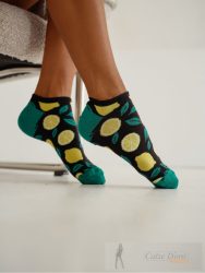 MILENA női bokaz. 171, limon, nero, 37-41